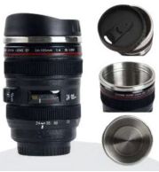Camera Coffee Mug with Stylish Lens Design for Tea and Coffee Lovers, Fun Novelty Gift Item for Office Desk, Photography Fans and Creative Corporate Gifting